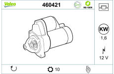 Startér VALEO 460421