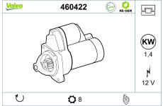 Startér VALEO 460422