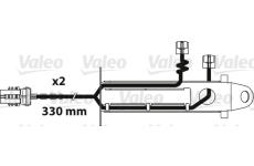 Vystrazny kontakt, opotrebeni oblozeni VALEO 882329