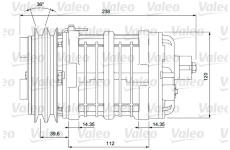 Kompresor, klimatizace VALEO 815904