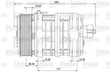 Kompresor, klimatizace VALEO 815909