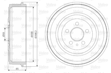 Brzdový buben VALEO 237005