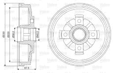 Brzdový buben VALEO 237025