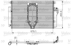 Kondenzátor, klimatizace VALEO 812502