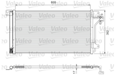 Kondenzátor, klimatizace VALEO 814015