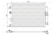 Kondenzátor, klimatizace VALEO 814161