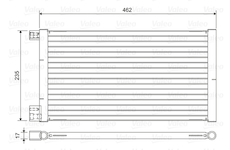 Kondenzátor, klimatizace VALEO 814433