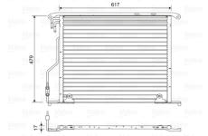 Kondenzátor, klimatizace VALEO 814434