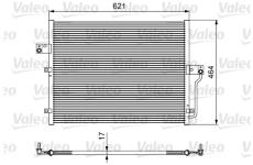 Kondenzátor, klimatizace VALEO 814441