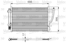 Kondenzátor, klimatizace VALEO 814493