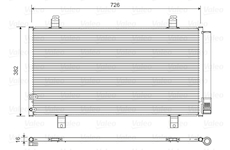 Kondenzátor klimatizácie VALEO 822580