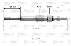 Zhavici svicka VALEO 345104