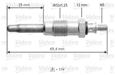 Zhavici svicka VALEO 345107