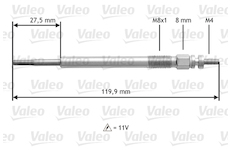 Žhavicí svíčka VALEO 345123