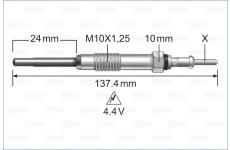 Zhavici svicka VALEO 345226