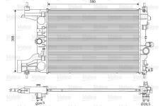 Chladič, chlazení motoru VALEO 701594