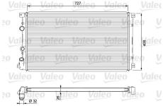 Chladič, chlazení motoru VALEO 701725