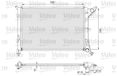 Chladič, chlazení motoru VALEO 701730