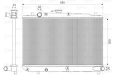 Chladič, chlazení motoru VALEO 731036