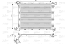 Chladič, chlazení motoru VALEO 734329