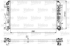 Chladič, chlazení motoru VALEO 734926