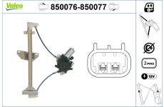 Zvedací zařízení oken VALEO 850076