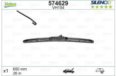 List stěrače VALEO 574629