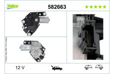 Motor stěračů VALEO 582663