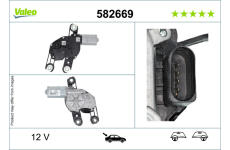 Motor stěračů VALEO 582669