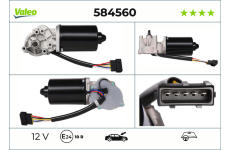 Motor stěračů VALEO 584560