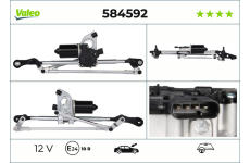 Motor stěračů VALEO 584592
