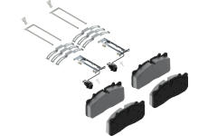 Sada brzdových destiček, kotoučová brzda WABCO 6403179322