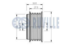 Předstihová spojka RUVILLE 541040