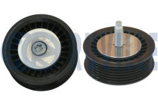 Vratná/vodicí kladka, klínový žebrový řemen RUVILLE 542610