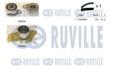 ozubení,sada rozvodového řemene RUVILLE 550016
