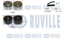 ozubení,sada rozvodového řemene RUVILLE 550131