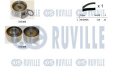 ozubení,sada rozvodového řemene RUVILLE 550206
