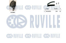 ozubení,sada rozvodového řemene RUVILLE 550309