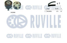 ozubení,sada rozvodového řemene RUVILLE 550339