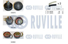 ozubení,sada rozvodového řemene RUVILLE 550381