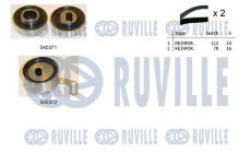 ozubení,sada rozvodového řemene RUVILLE 550416