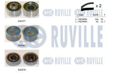 ozubení,sada rozvodového řemene RUVILLE 550462