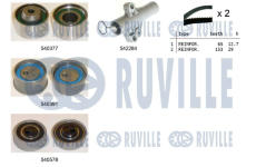 ozubení,sada rozvodového řemene RUVILLE 550481