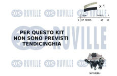 Vodní pumpa + sada ozubeného řemene RUVILLE 55B0032