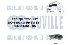 Vodní pumpa + sada ozubeného řemene RUVILLE 55B0044