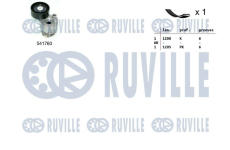 Sada žebrovaných klínových řemenů RUVILLE 570090