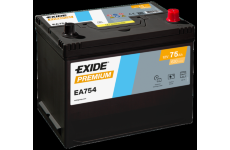 startovací baterie EXIDE EA754