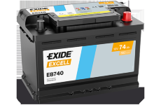 startovací baterie EXIDE EB740