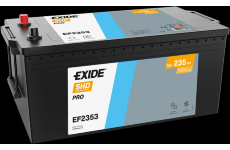 startovací baterie EXIDE EF2353