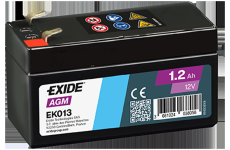 Napájecí baterie EXIDE EK013